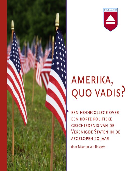 Title details for Amerika, quo vadis? by Maarten van Rossem - Available